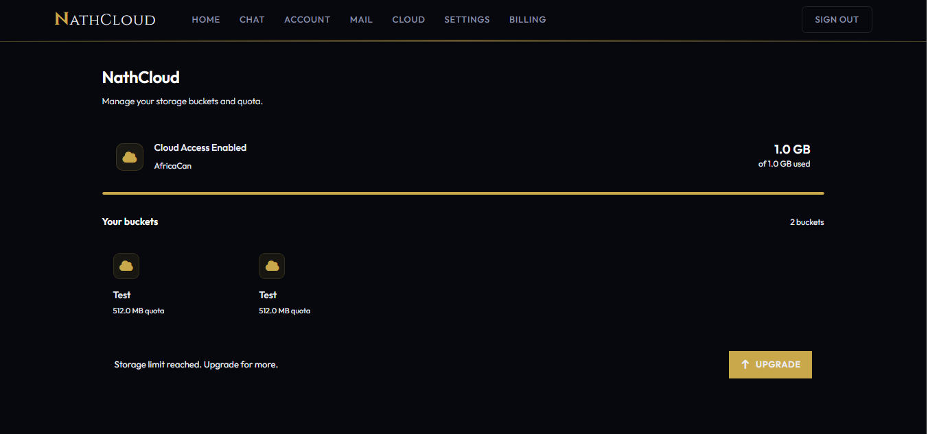 Introducing NathCloud